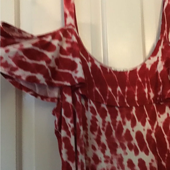 NWT Cloud Chaser off shoulder top in red and white. Size XXL - Picture 2 of 5
